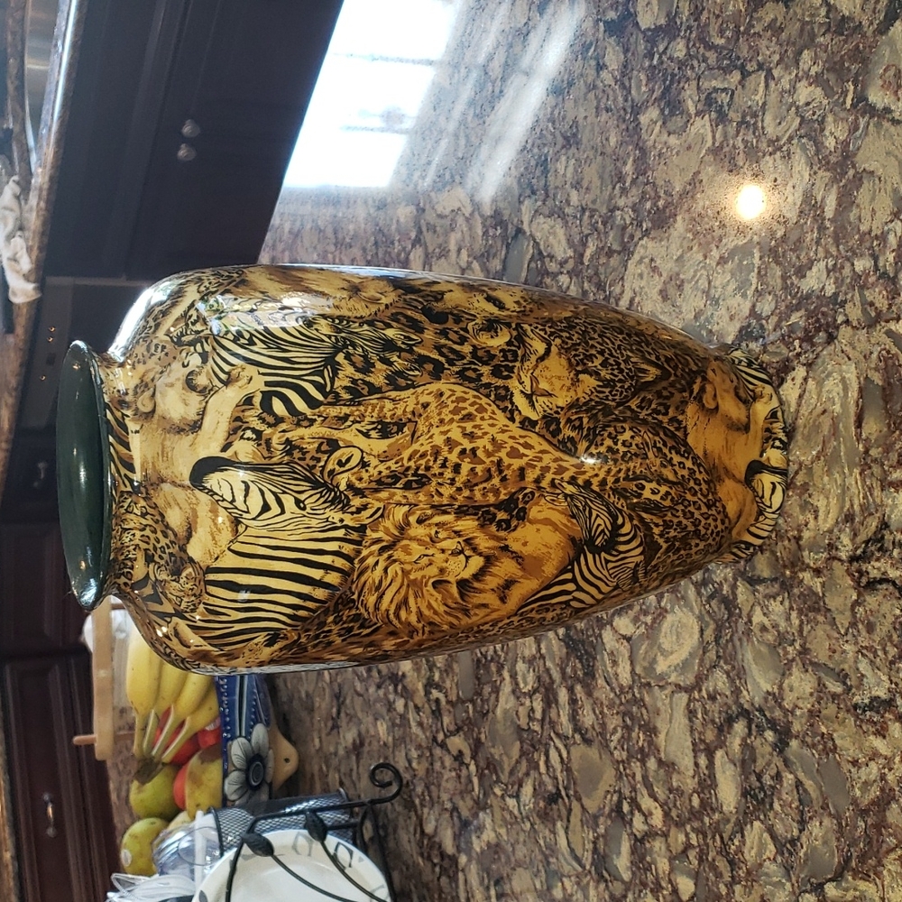 Vintage La Vie vase